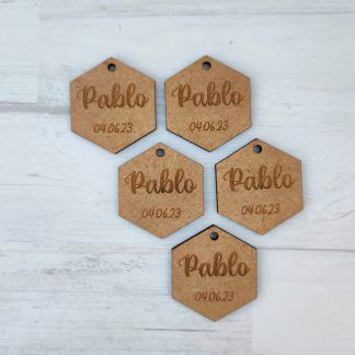 Etiquetas de madera para tus regalos