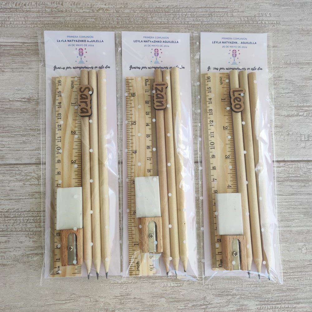 Set de escritura personalizado