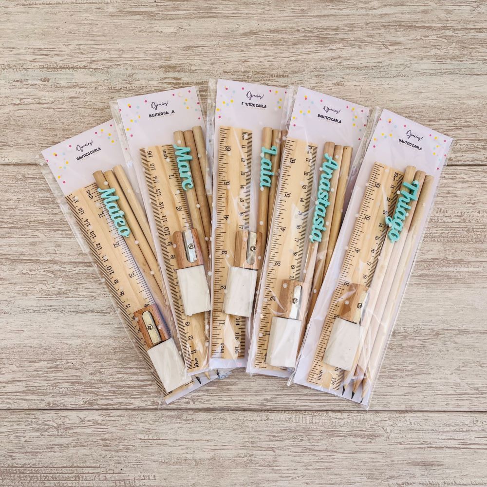 Set de escritura personalizado