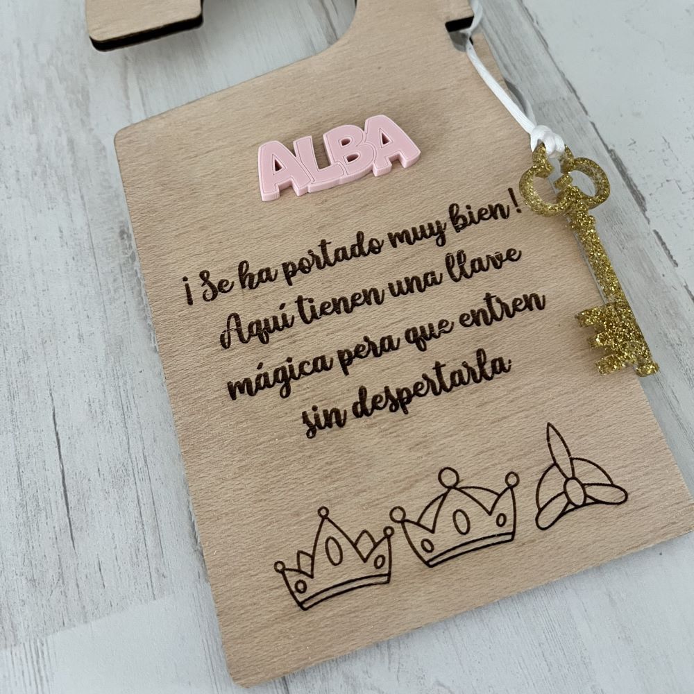 Colgador de puerta para los Reyes Magos