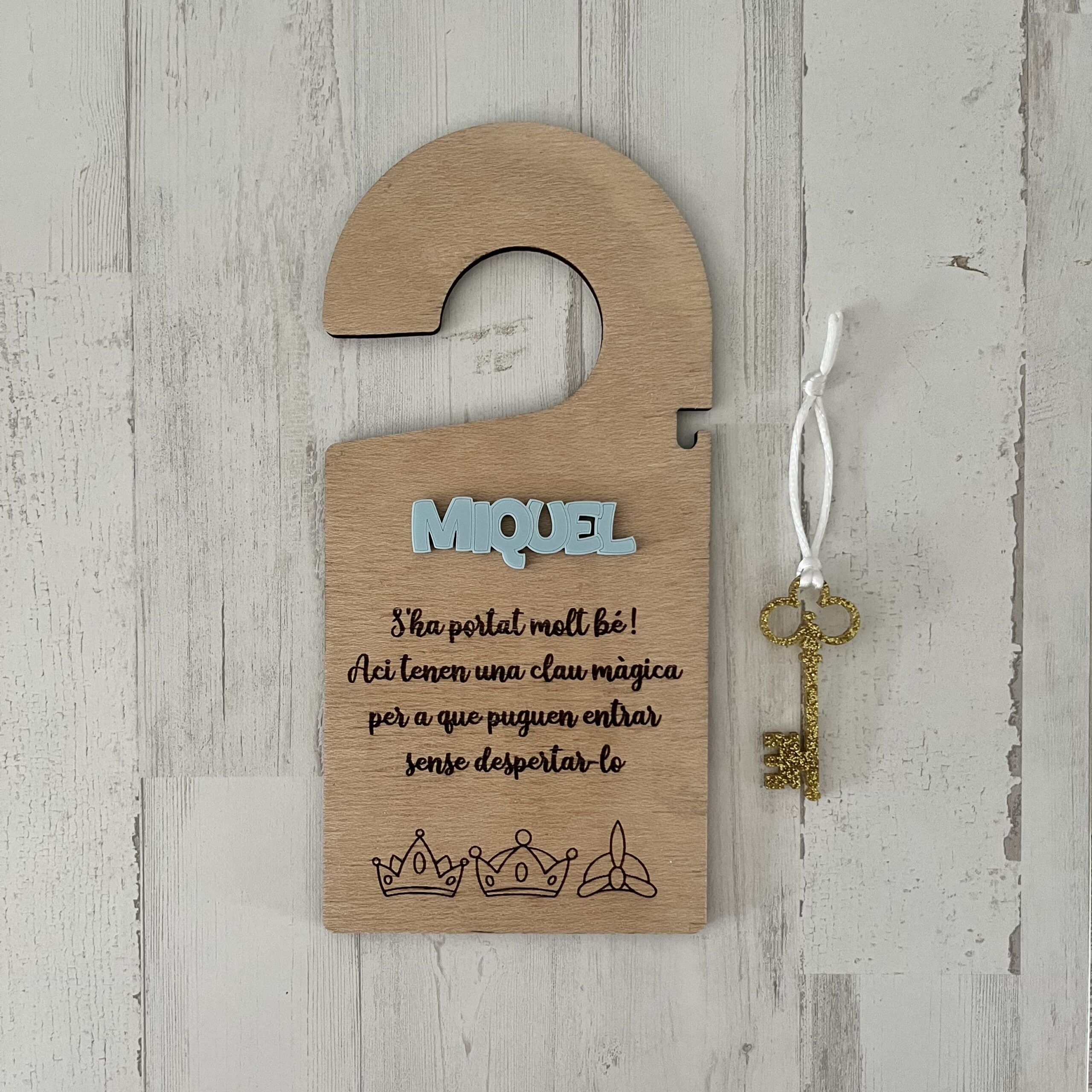 Colgador de puerta para los Reyes Magos