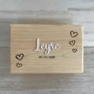 corazones caja