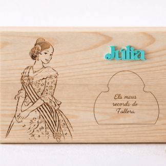 Caja de recuerdos personalizada y fallera