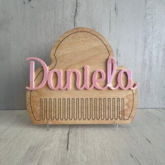 Placa peineta fallera